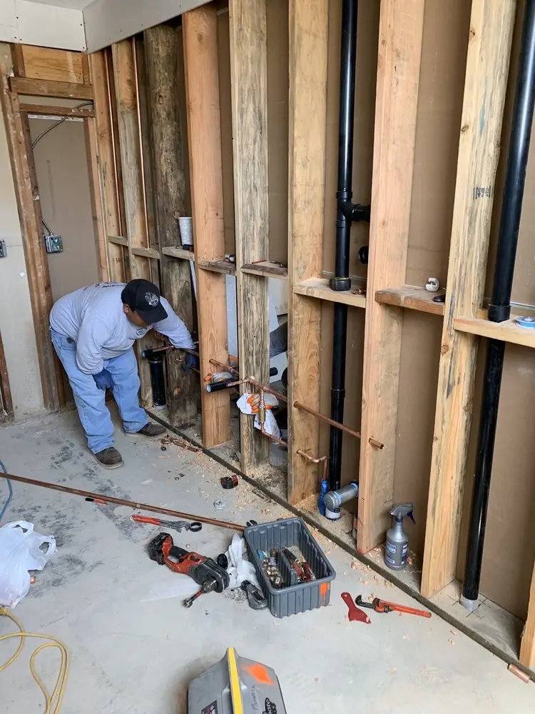 Commercial rough-in plumbing for Gas Line Repair in Poinciana
